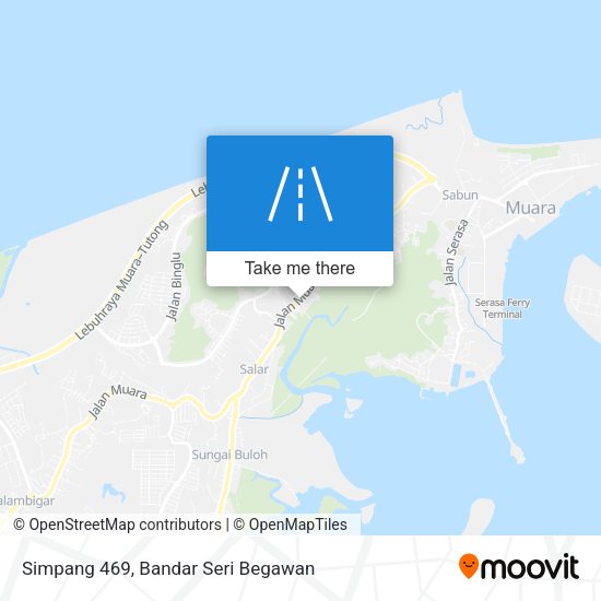Simpang 469 map