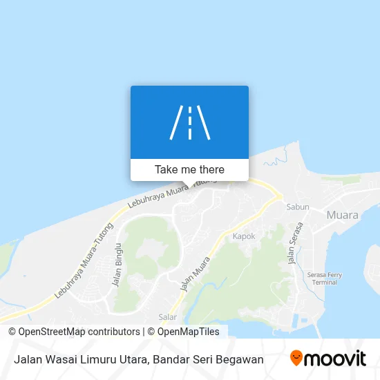 Jalan Wasai Limuru Utara map