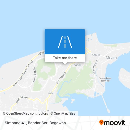 Simpang 41 map