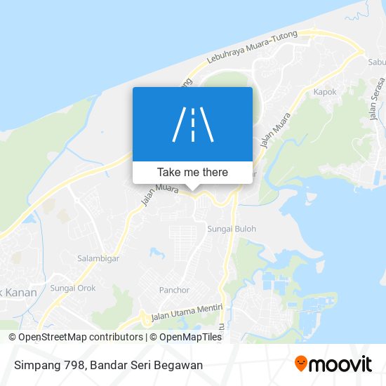 Simpang 798 map