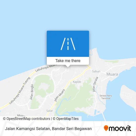 Jalan Kamangsi Selatan map