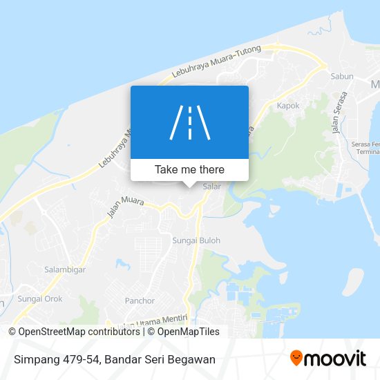 Simpang 479-54 map