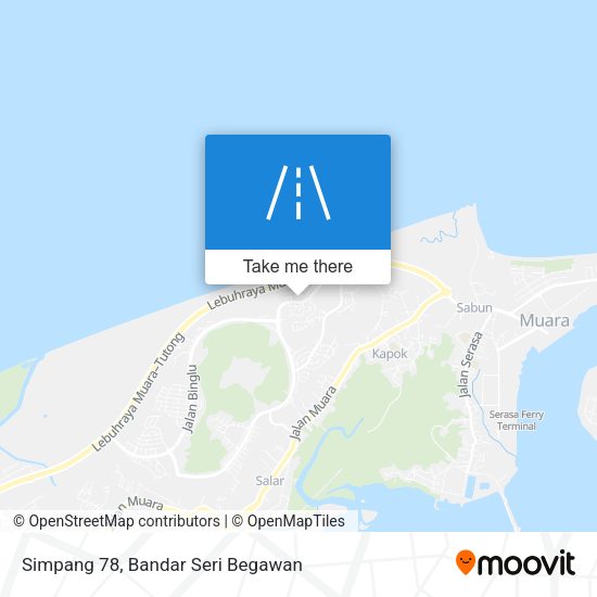 Simpang 78 map