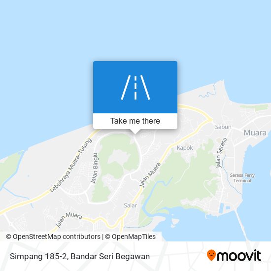 Simpang 185-2 map