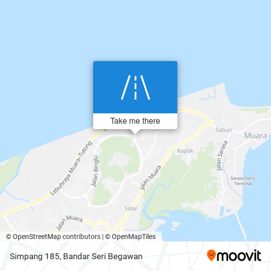 Peta Simpang 185