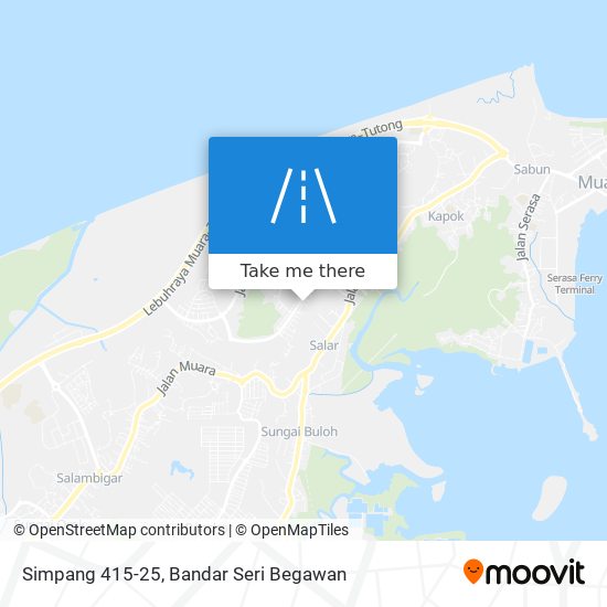 Simpang 415-25 map