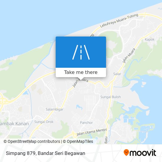 Simpang 879 map