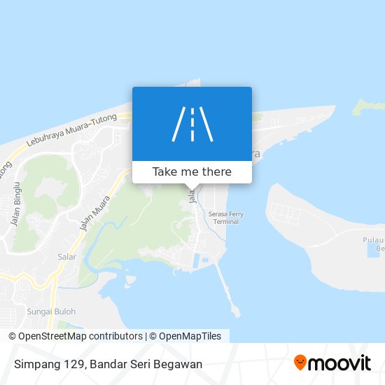 Peta Simpang 129