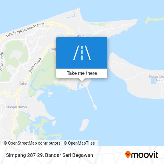 Simpang 287-29 map