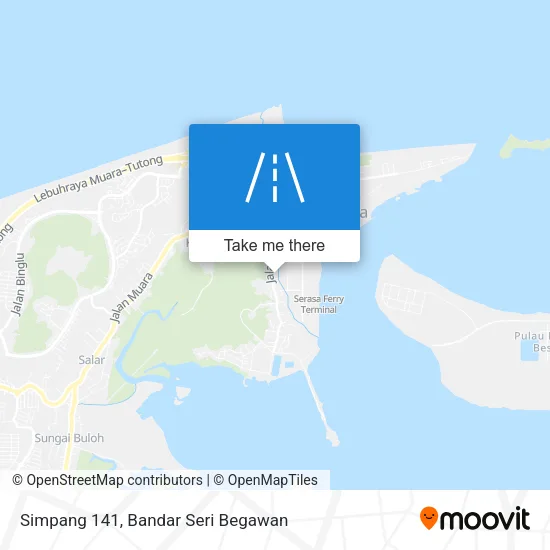Simpang 141 map