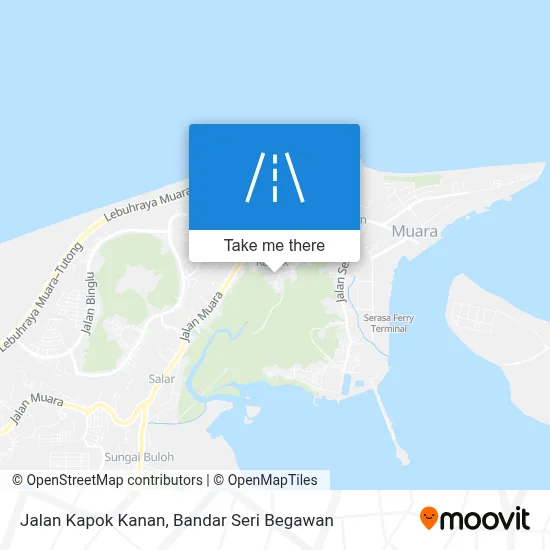 Jalan Kapok Kanan map