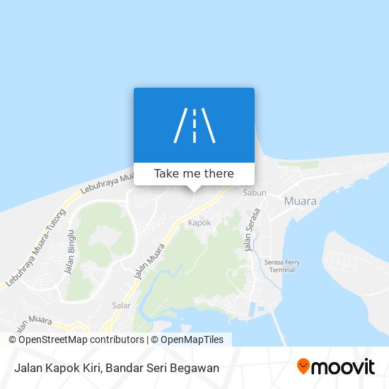 Jalan Kapok Kiri map