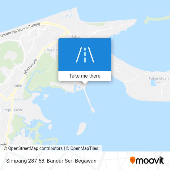 Simpang 287-53 map