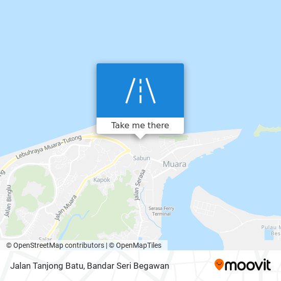 Peta Jalan Tanjong Batu