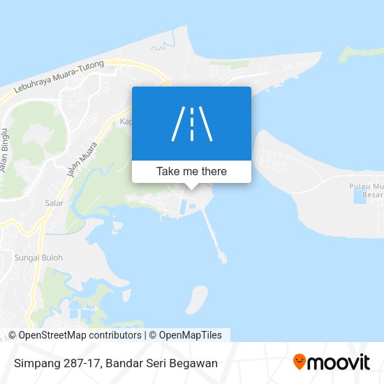 Simpang 287-17 map