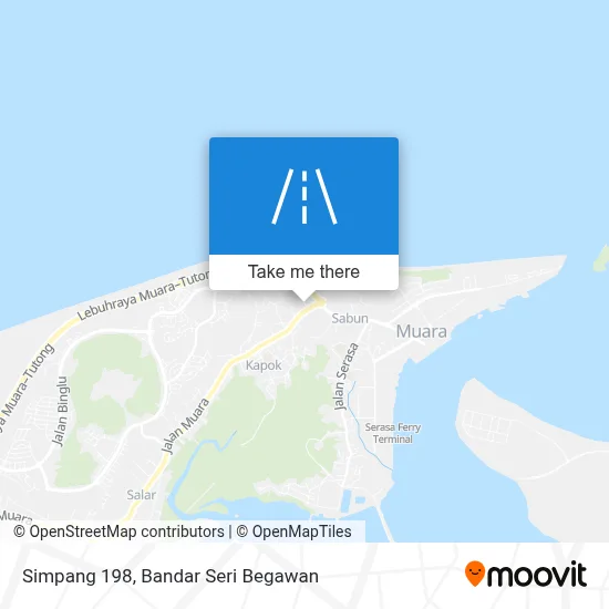 Simpang 198 map