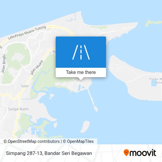 Simpang 287-13 map