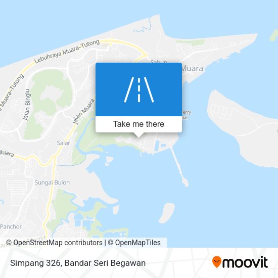 Simpang 326 map