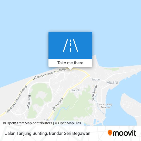 Jalan Tanjung Sunting map