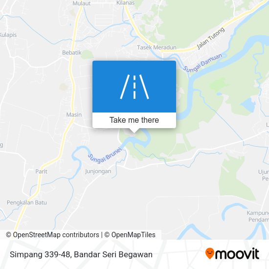 Simpang 339-48 map