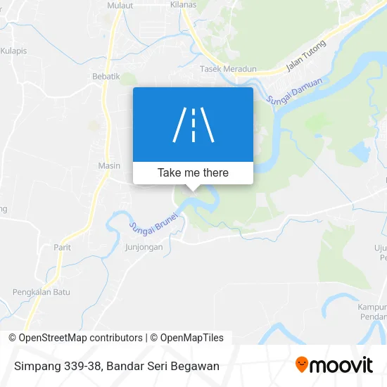 Simpang 339-38 map