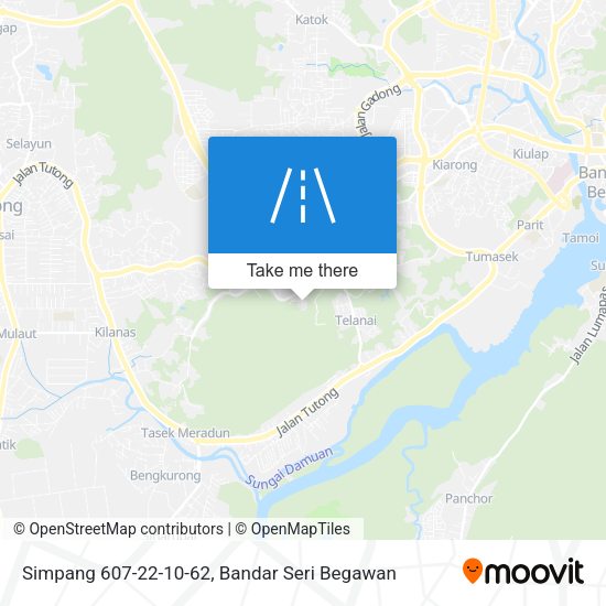 Simpang 607-22-10-62 map