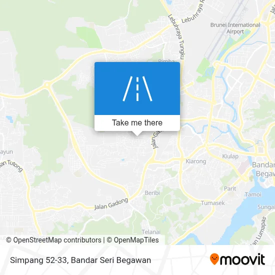 Simpang 52-33 map