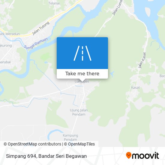Peta Simpang 694