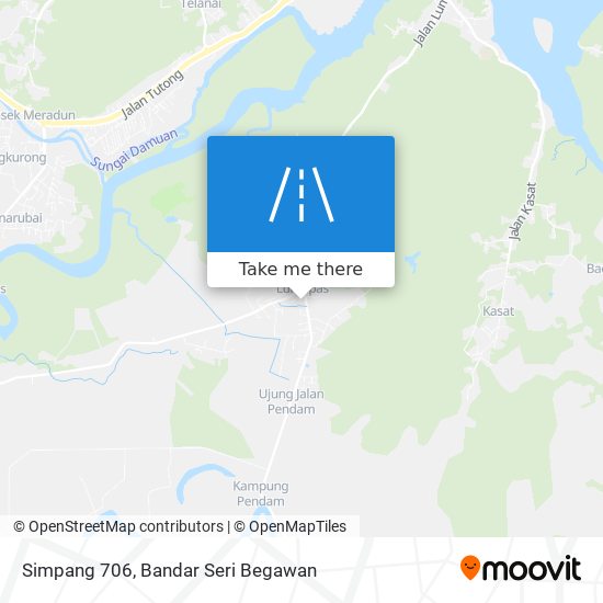 Peta Simpang 706