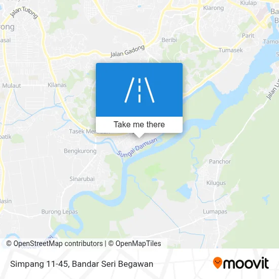 Simpang 11-45 map
