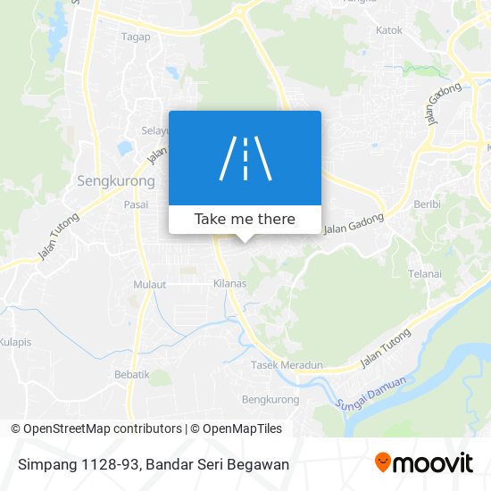 Simpang 1128-93 map