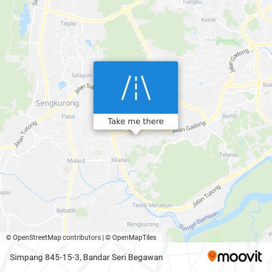 Simpang 845-15-3 map