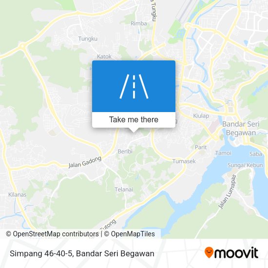 Simpang 46-40-5 map