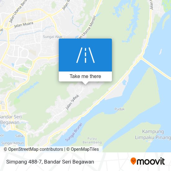 Simpang 488-7 map