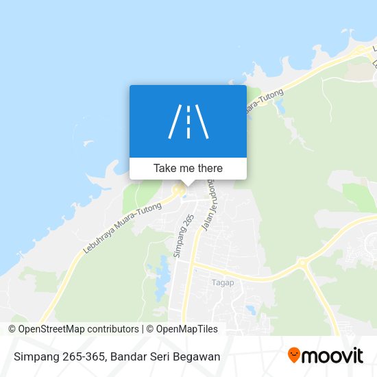Simpang 265-365 map