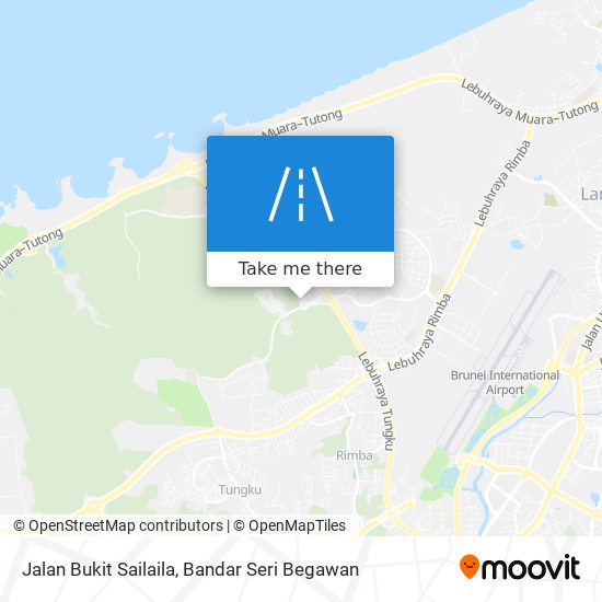 Peta Jalan Bukit Sailaila