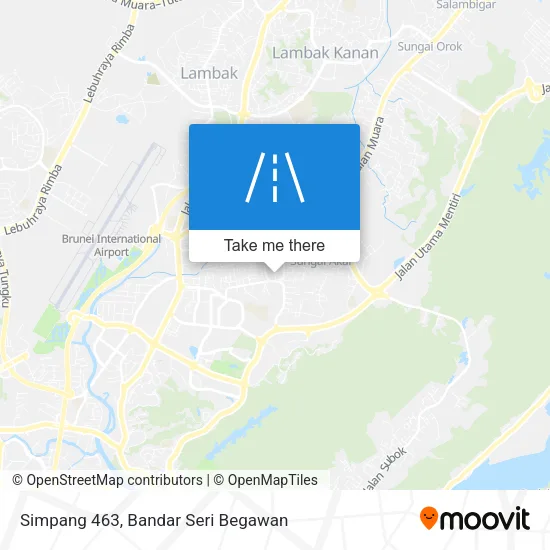 Simpang 463 map