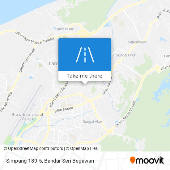 Simpang 189-5 map