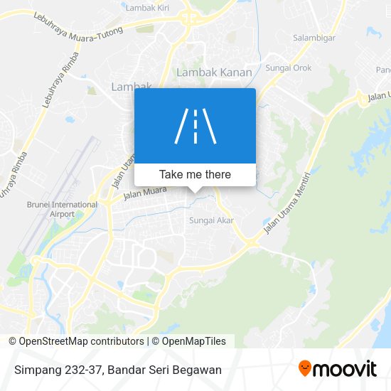 Simpang 232-37 map