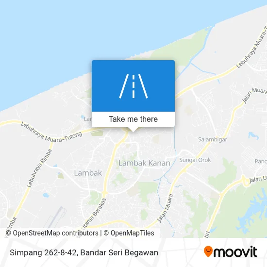 Simpang 262-8-42 map