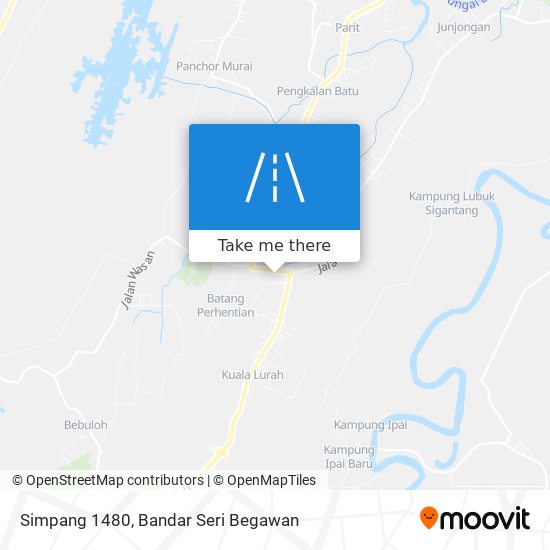 Simpang 1480 map