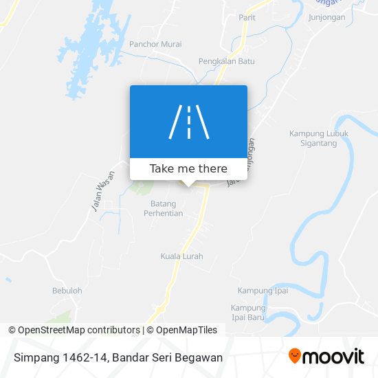 Simpang 1462-14 map