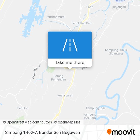 Simpang 1462-7 map