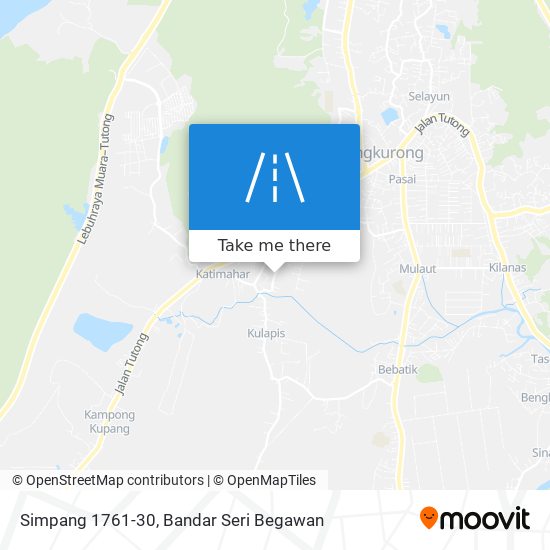 Simpang 1761-30 map