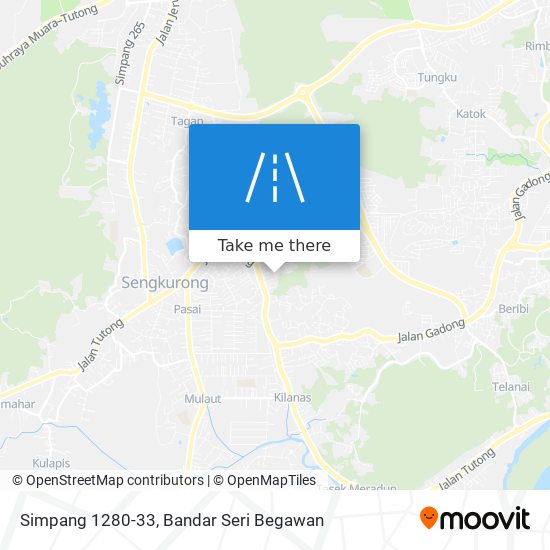 Simpang 1280-33 map