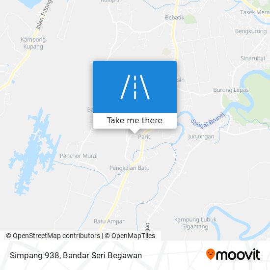 Peta Simpang 938