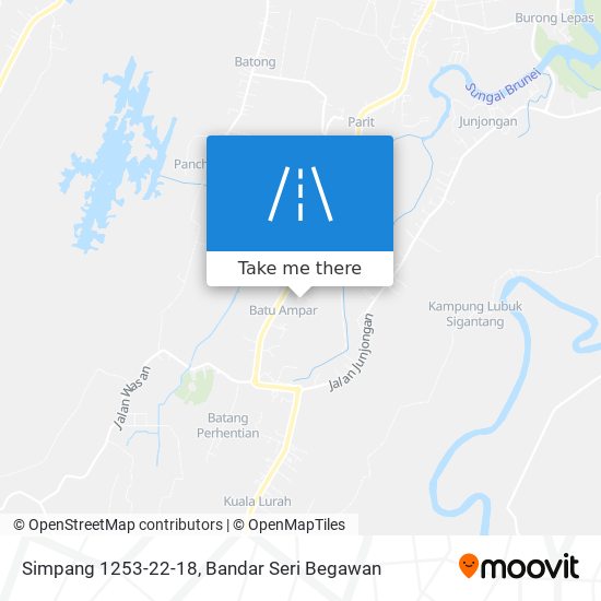 Simpang 1253-22-18 map