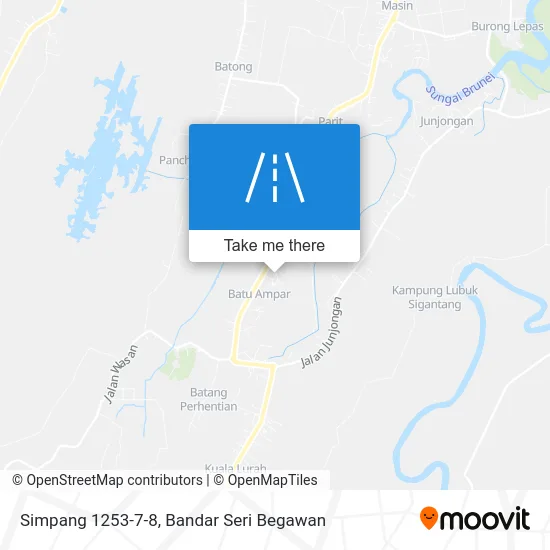 Simpang 1253-7-8 map