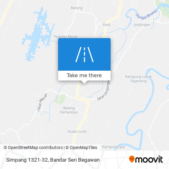 Simpang 1321-32 map