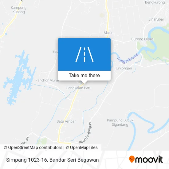 Simpang 1023-16 map